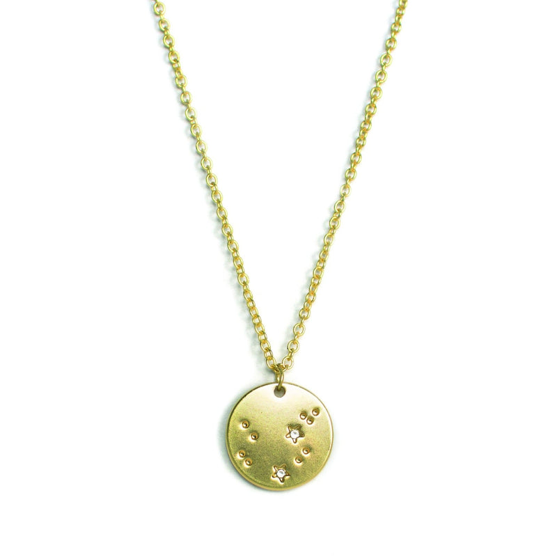 Aquarius - Zodiac Necklace Zodiac necklace Lucky Feather 