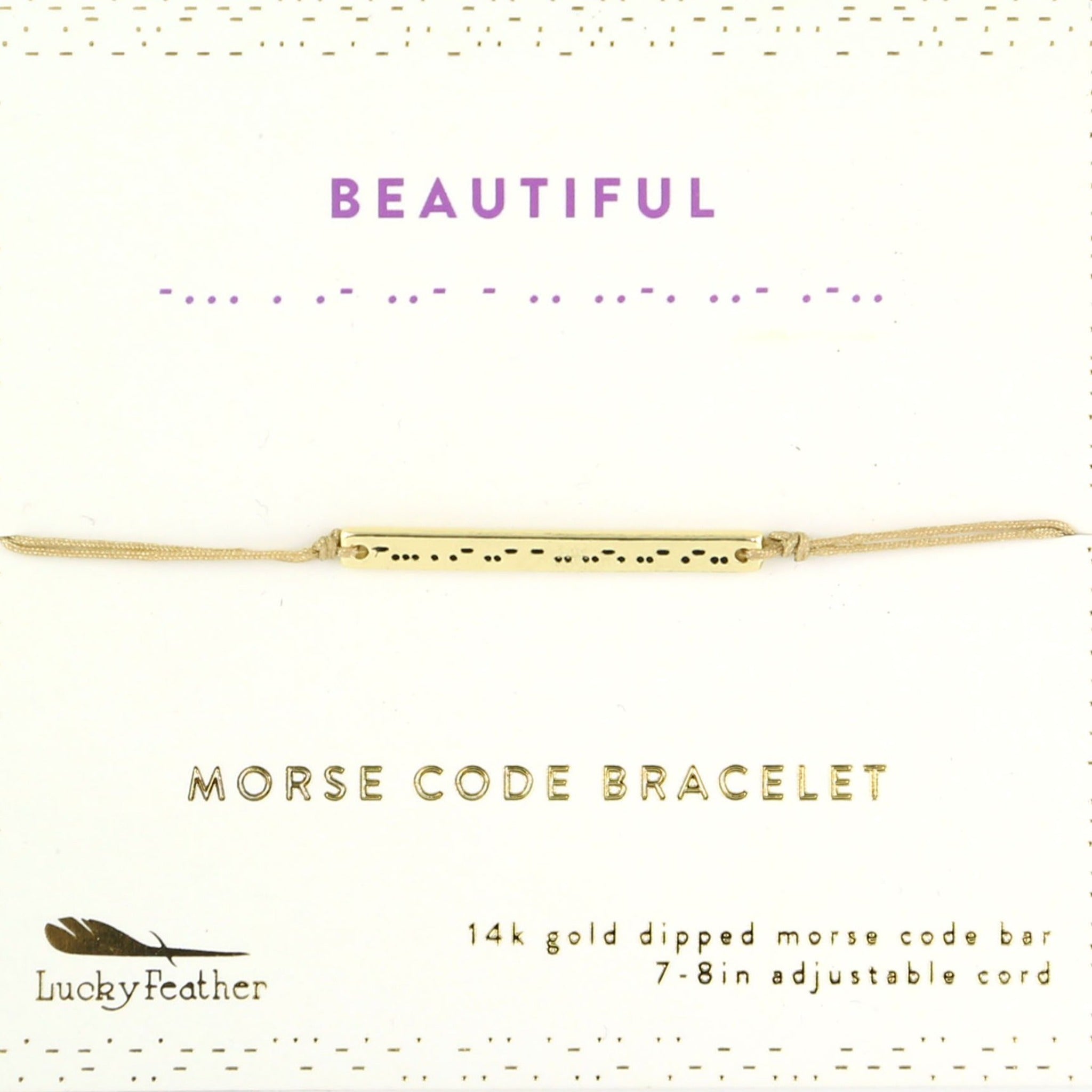 Amazon.com: Morse Code Bracelet Custom Sterling Silver Choose your Name,  Word or Saying and Adjustable Cord Color : Handmade Products