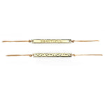 BEAUTIFUL Morse Code Bracelet Lucky Feather 