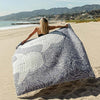 Blue Whale XL Turkish Towel Wrap Beach Towels Sand Cloud 