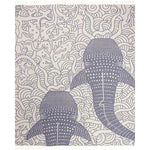 Blue Whale XL Turkish Towel Wrap Beach Towels Sand Cloud 