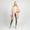 Blush Bubble Knit Dreamsoft Organic Cotton 3 in 1 Cozy Wrap Wrap Zestt Organics 