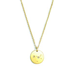 Cancer - Zodiac Necklace Zodiac necklace Lucky Feather 