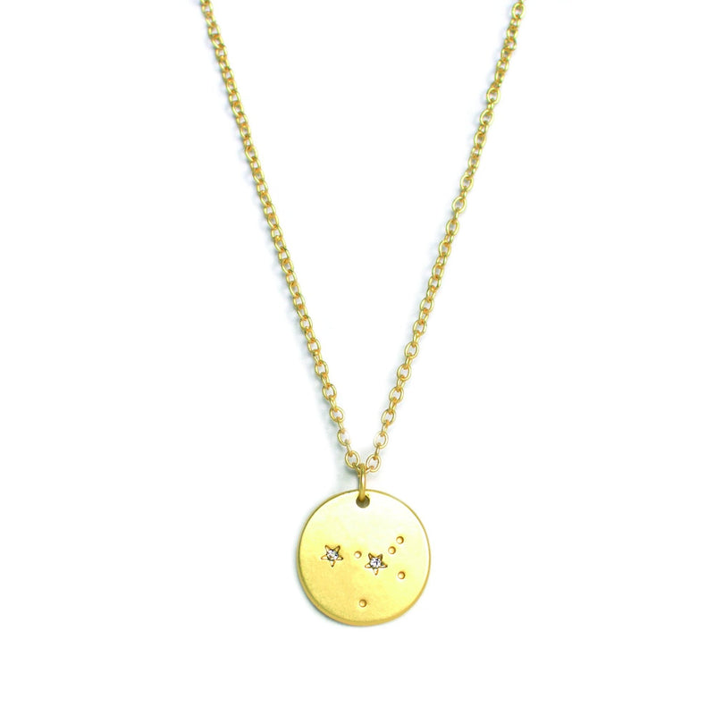 Cancer - Zodiac Necklace Zodiac necklace Lucky Feather 