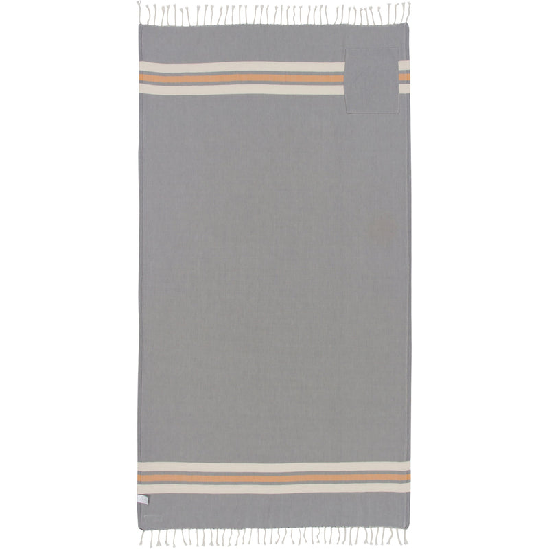 Dobby Stripe With Pocket Turkish Towel Wrap Towels Sand Cloud 