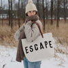 ESCAPE Canvas Tote Bag Forestbound Natural 