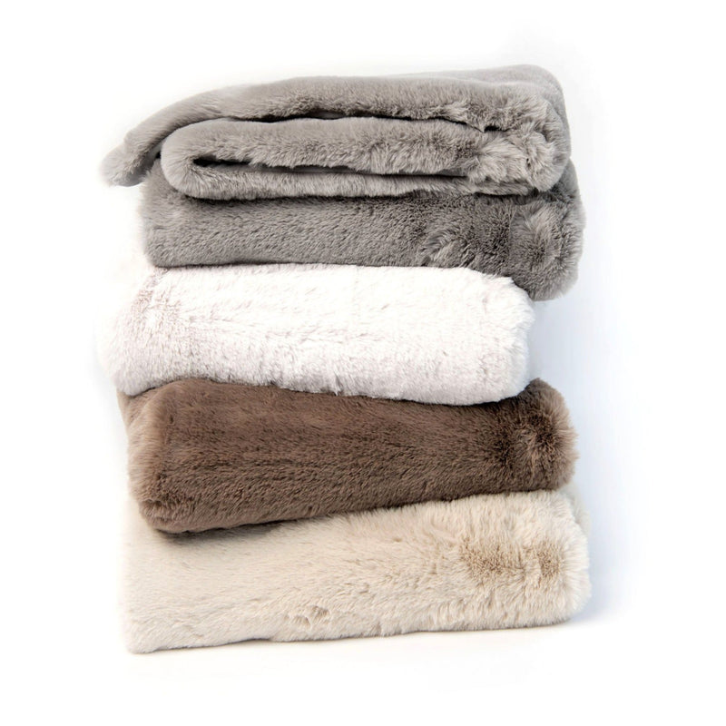 Faux Fur Throws Bokser Home 