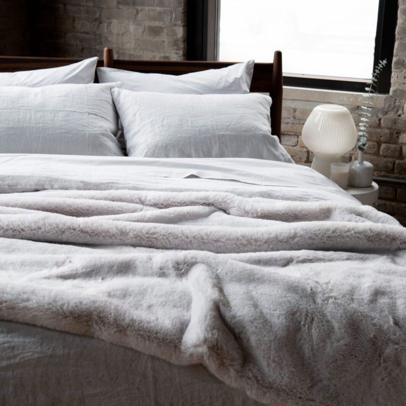 Faux Fur Throws Bokser Home 