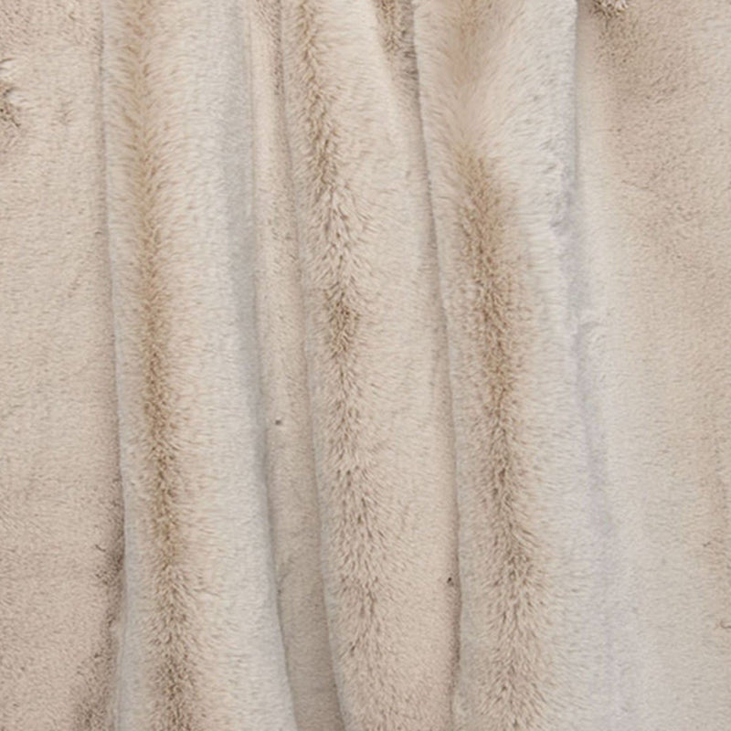 Faux Fur Throws Bokser Home Sand 