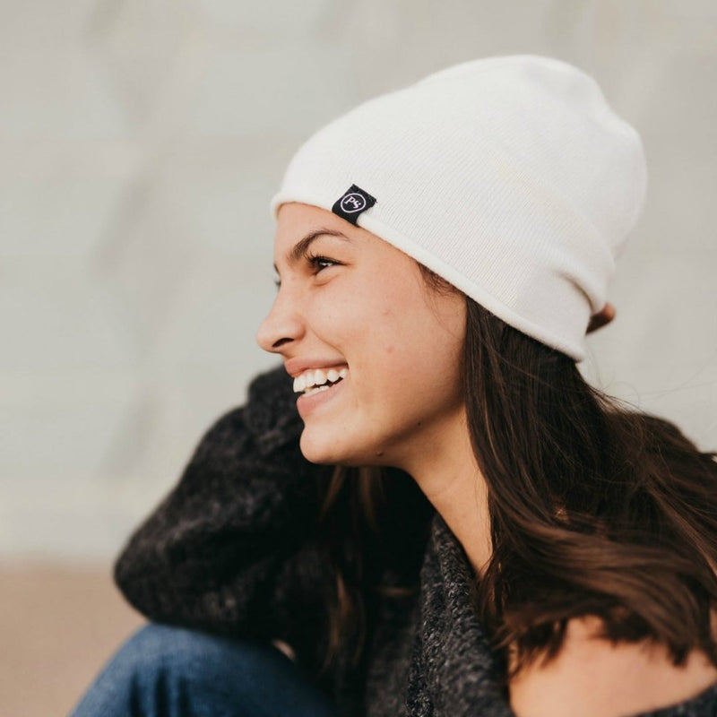 Fine Knit Angora Slouchy Beanie Pretty Simple 