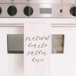 Grateful Hearts Gather Here Tea Towel Tea Towels PCB Home 