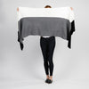 Gray Color Block Dreamsoft Organic Cotton 3 in 1 Cozy Wrap Wrap Zestt Organics 