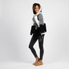 Gray Color Block Dreamsoft Organic Cotton 3 in 1 Cozy Wrap Wrap Zestt Organics 