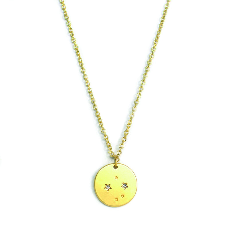Libra - Zodiac Necklace Zodiac necklace Lucky Feather 