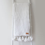 Lunja Throw White Heddle & Lamm 