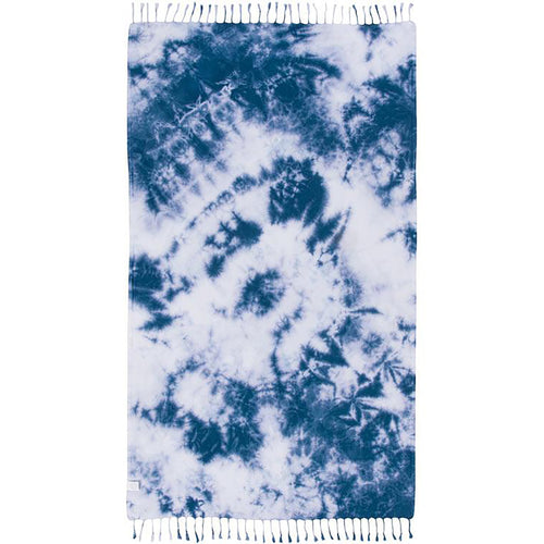 Navy Acid Wash Turkish Towel Wrap Towels Sand Cloud 