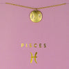 Pisces - Zodiac Necklace Zodiac necklace Lucky Feather 