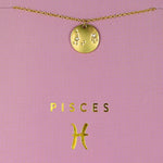 Pisces - Zodiac Necklace Zodiac necklace Lucky Feather 