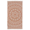 Rust Mandala Turkish Towel Wrap Towels Sand Cloud 