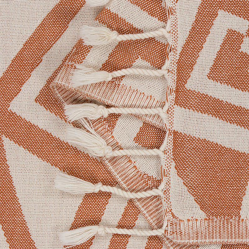 Rust Mandala Turkish Towel Wrap Towels Sand Cloud 
