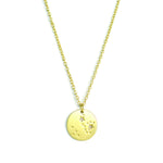 Sagittarius - Zodiac Necklace Zodiac necklace Lucky Feather 