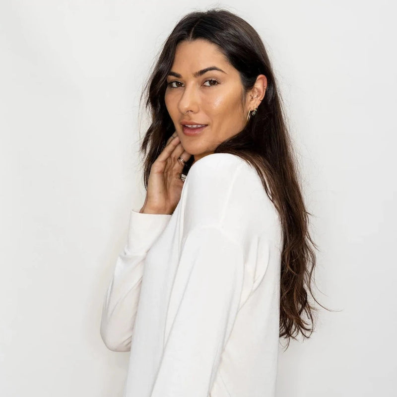 Ultra-Soft V-Neck Pullover - Do Small Things With Great Love Tops Be Love Apparel 