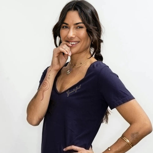 V-Neck Tee - Grateful Tops Be Love Apparel 